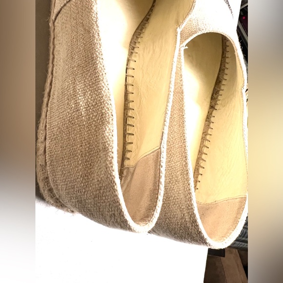 Chanel CC Espadrilles. Size 41. Made in Spain. Neutral and black. - Picture 3 of 13